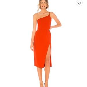 Current preorder item on Revolve: Lazo Midi Dress | XS
